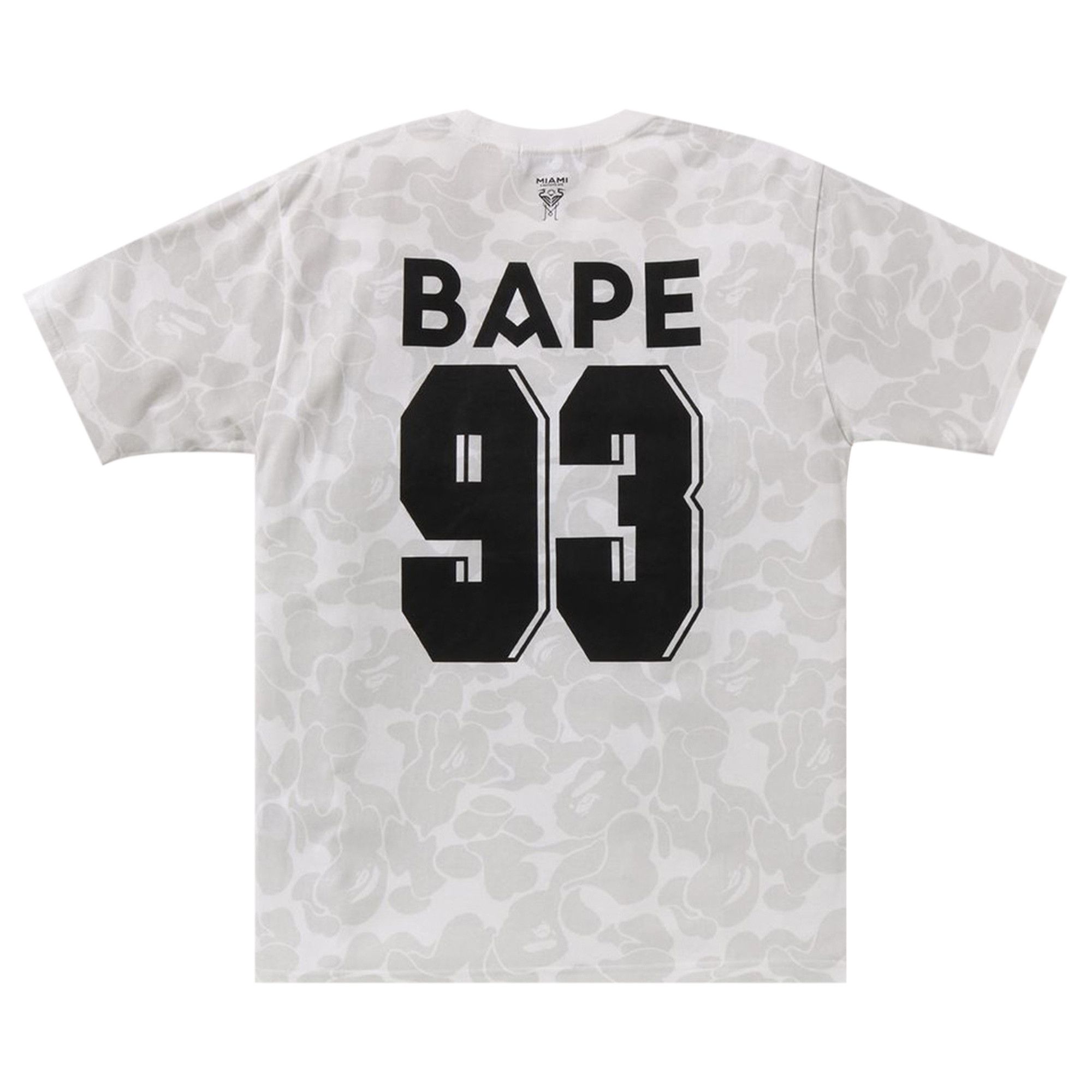 BAPE × INTER MIAMI CF CAMO TEE Size Medium | BAPE x Inter Miami CF Camo Tee White | ON HAND
