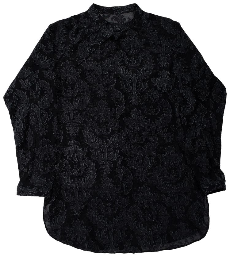 Yohji Yamamoto J India Pattern Stand B Black