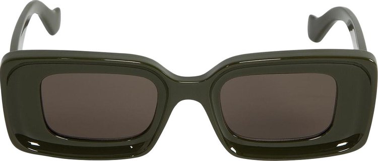 Loewe Anagram Sunglasses 'Shiny Dark/Brown'