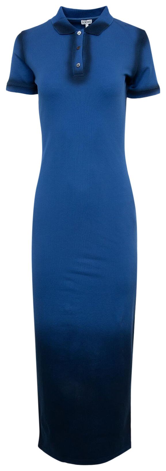 Loewe Polo Dress Greek Blue