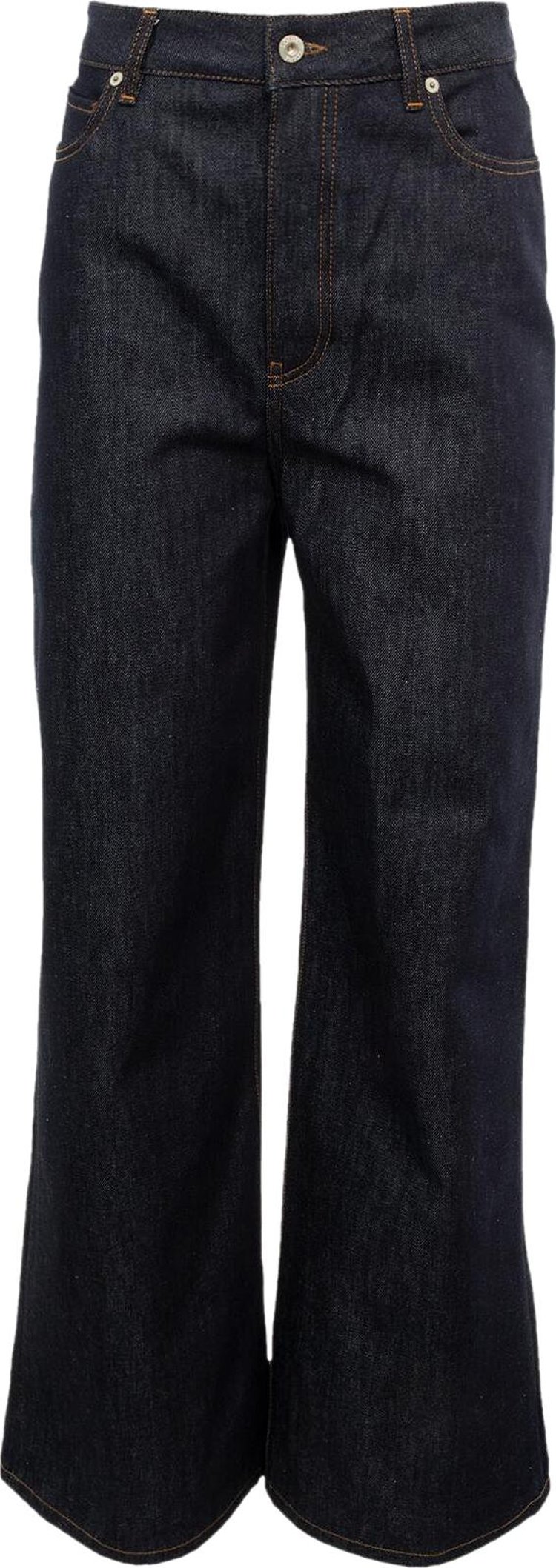 Loewe High Waisted Jeans 'Raw Denim'