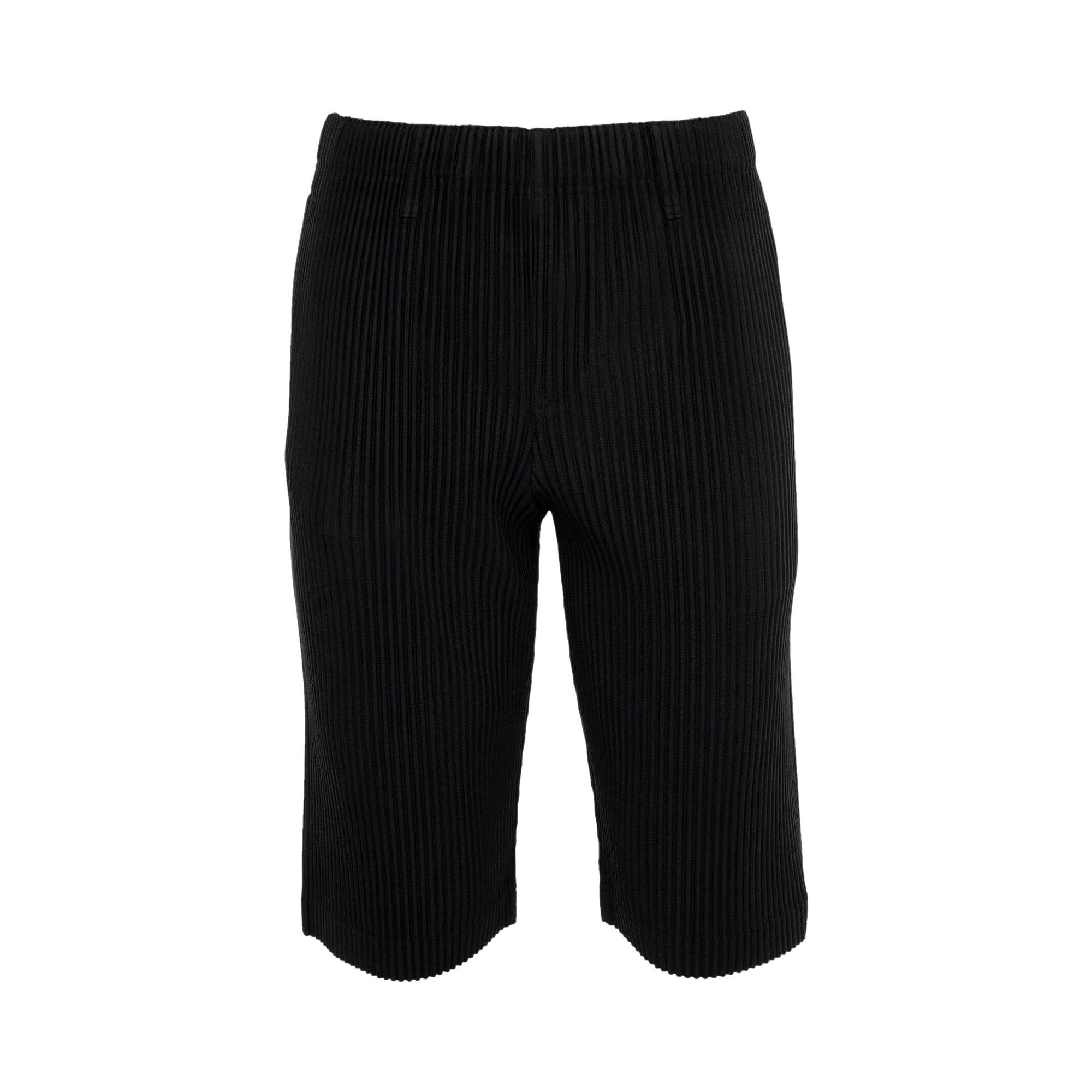 Buy Issey Miyake Tailored Pleats 2 Shorts Black HP46JF158 15 GOAT CA