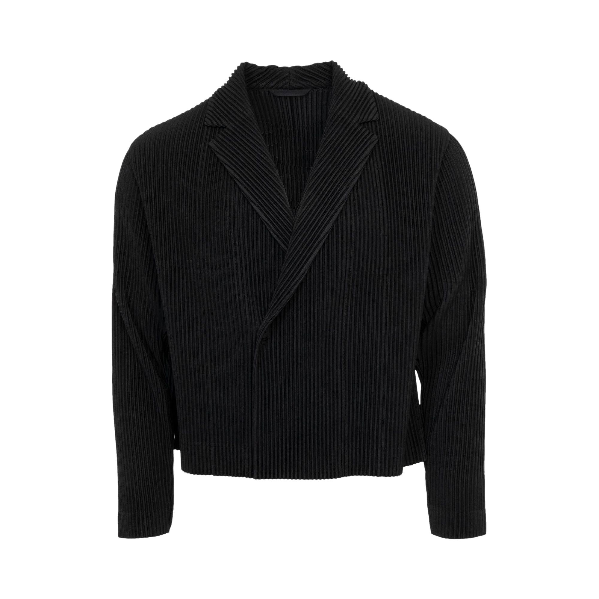 Buy Issey Miyake Tailored Pleats 2 Jacket 'Black' - HP46JD156 15