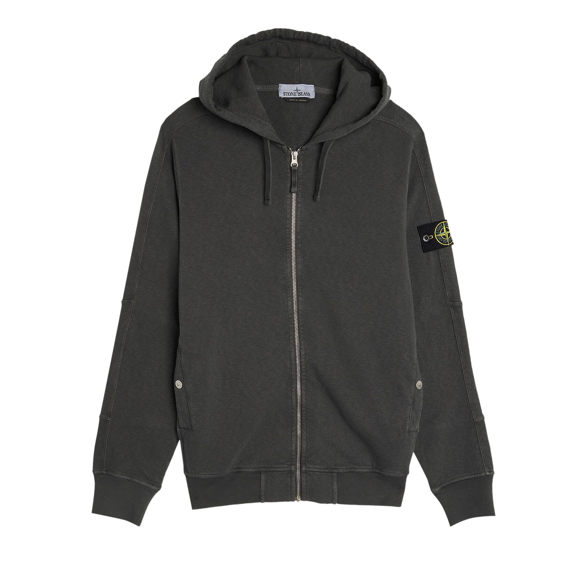 Stone island garment dyed hoodie clearance