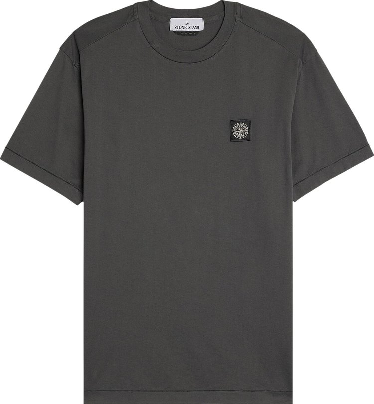 Stone Island Compass Patch Logo T-Shirt 'Charcoal'