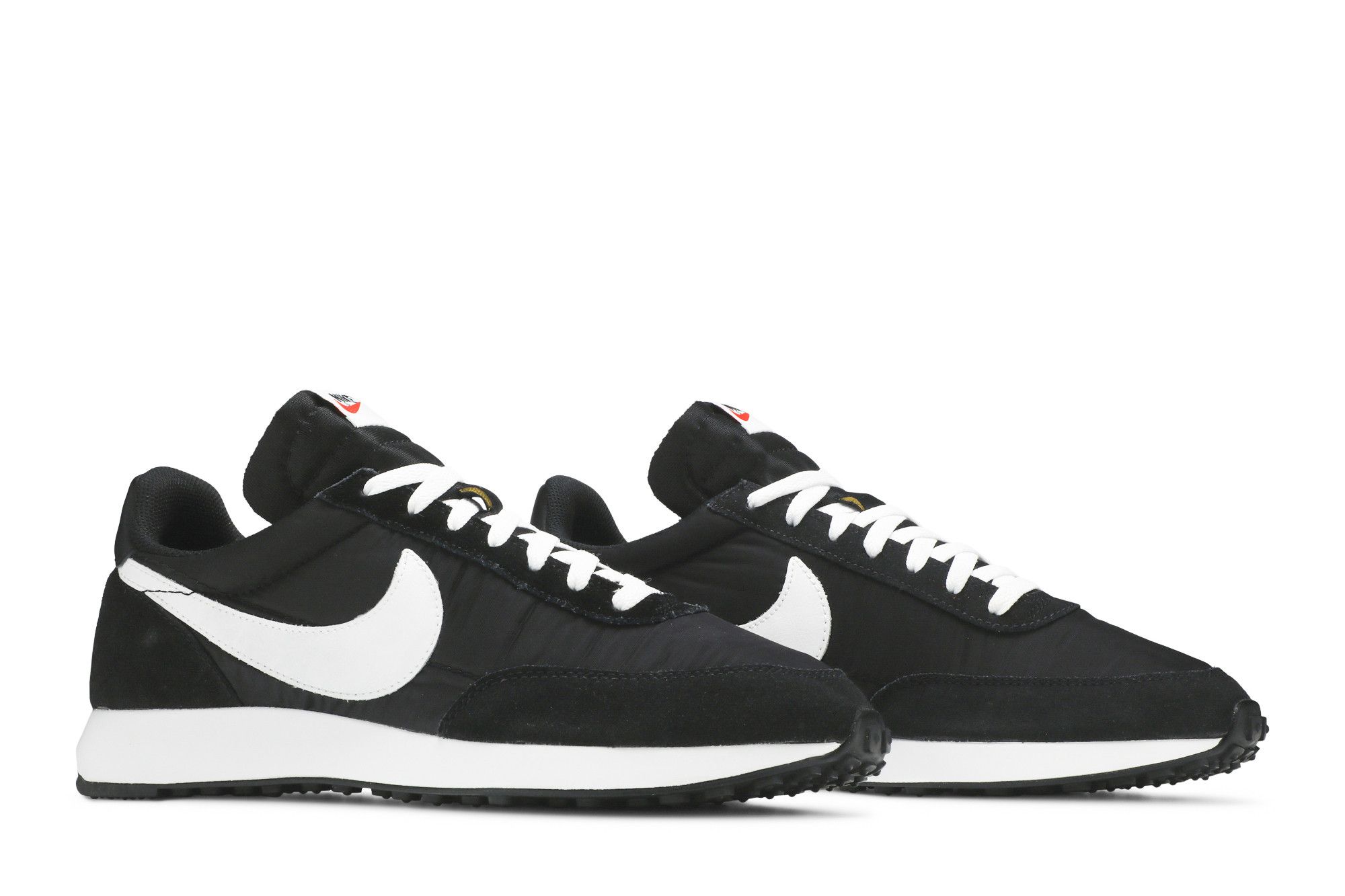 nike tailwind 79 black white orange