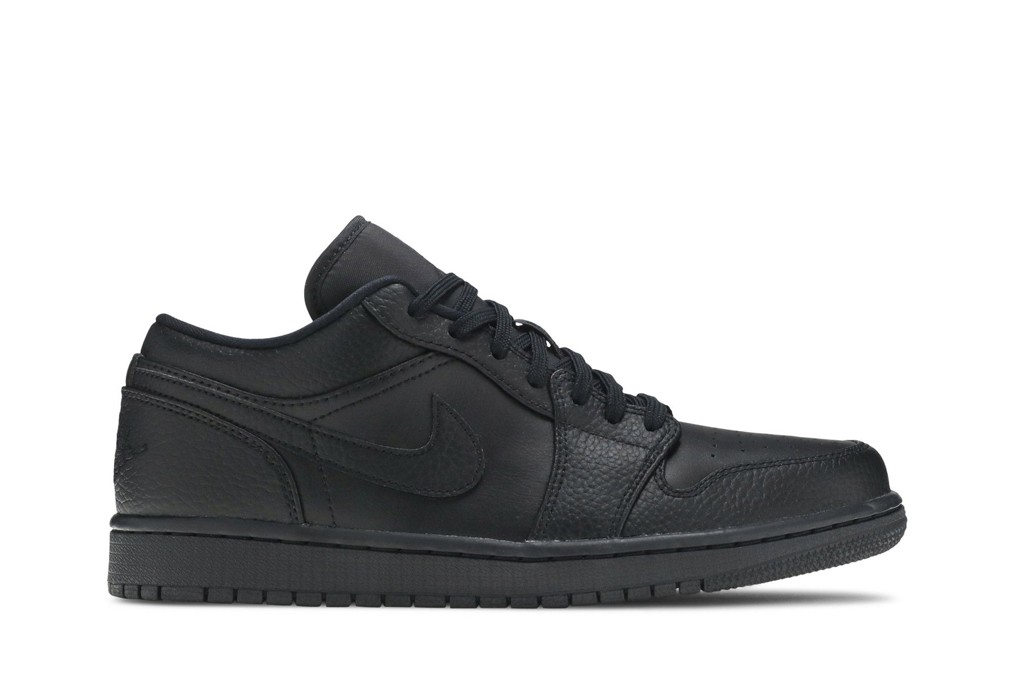 Buy Air Jordan 1 Low Triple Black 553558 091 GOAT