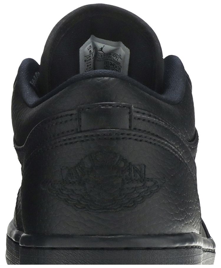 Air Jordan 1 Low Triple Black