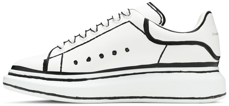 Alexander McQueen Oversized Sneaker White Black