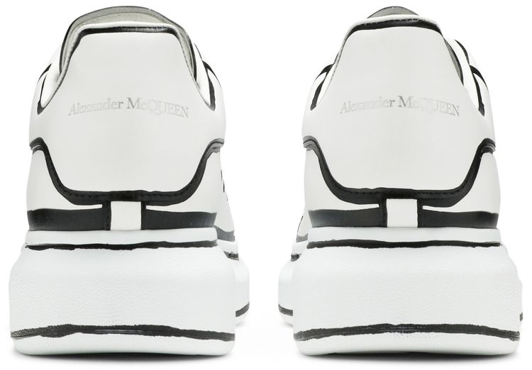 Alexander McQueen Oversized Sneaker White Black