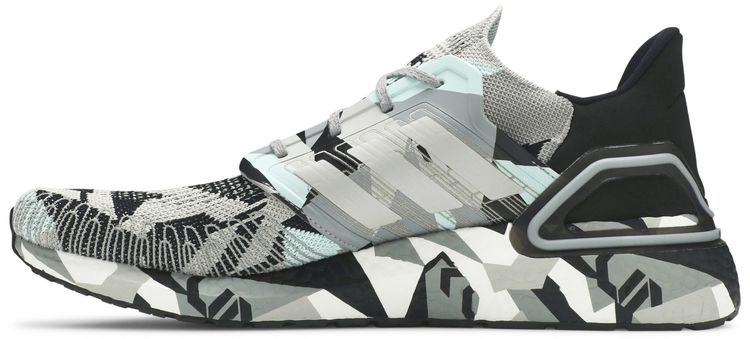 Adidas UltraBoost 20 Geometric Pack   Black Frost Mint