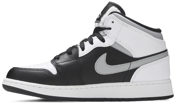 Air Jordan 1 Mid GS White Shadow
