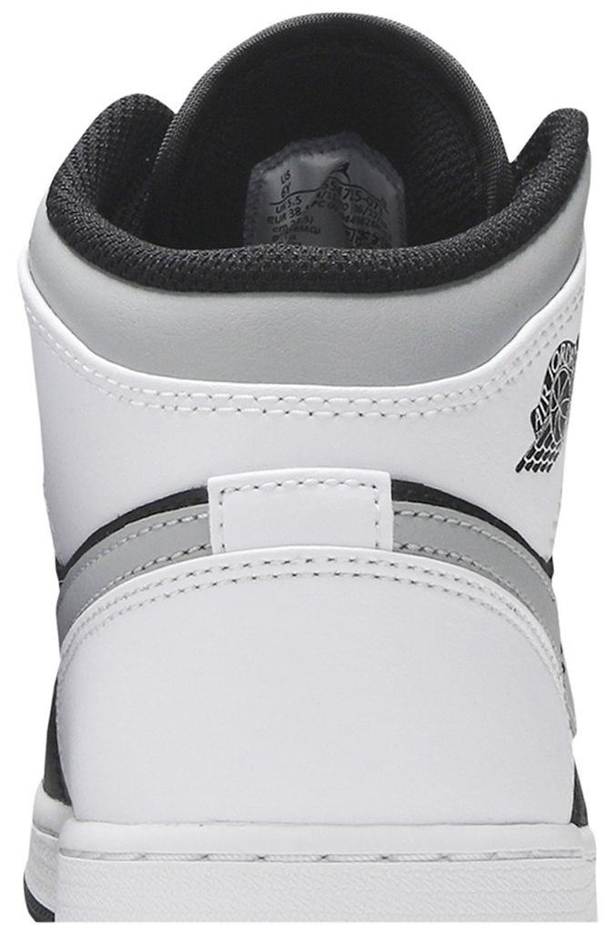 Air Jordan 1 Mid GS White Shadow