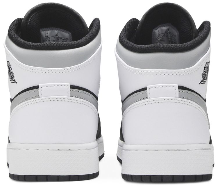 Air Jordan 1 Mid GS White Shadow