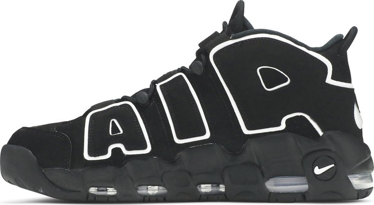 Air More Uptempo Black White 2020