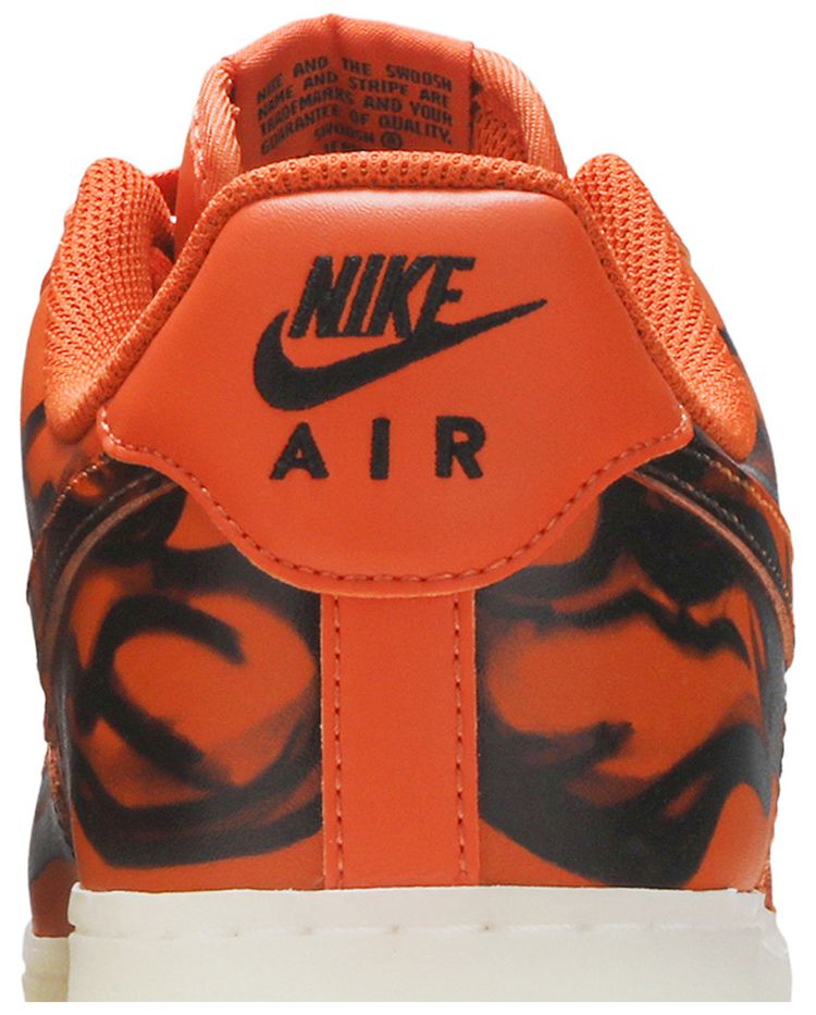 Air Force 1 Low Orange Skeleton