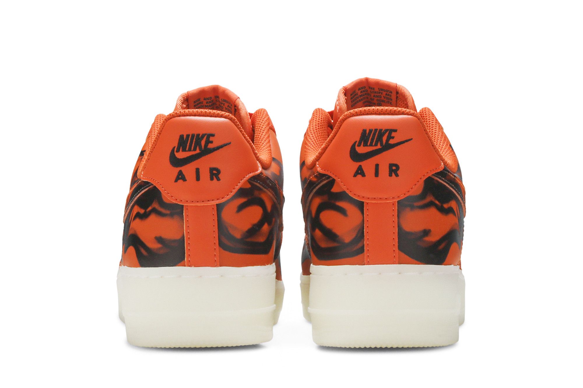 Air force skeleton orange archivos stockx