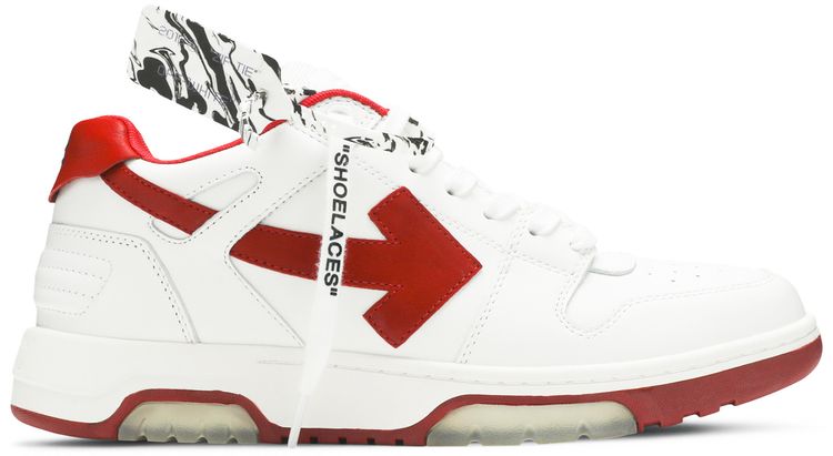 Off White Out of Office White Red