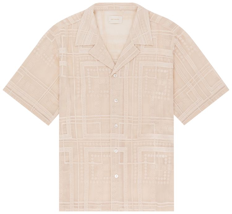 Aime Leon Dore Lace Leisure Shirt Natural