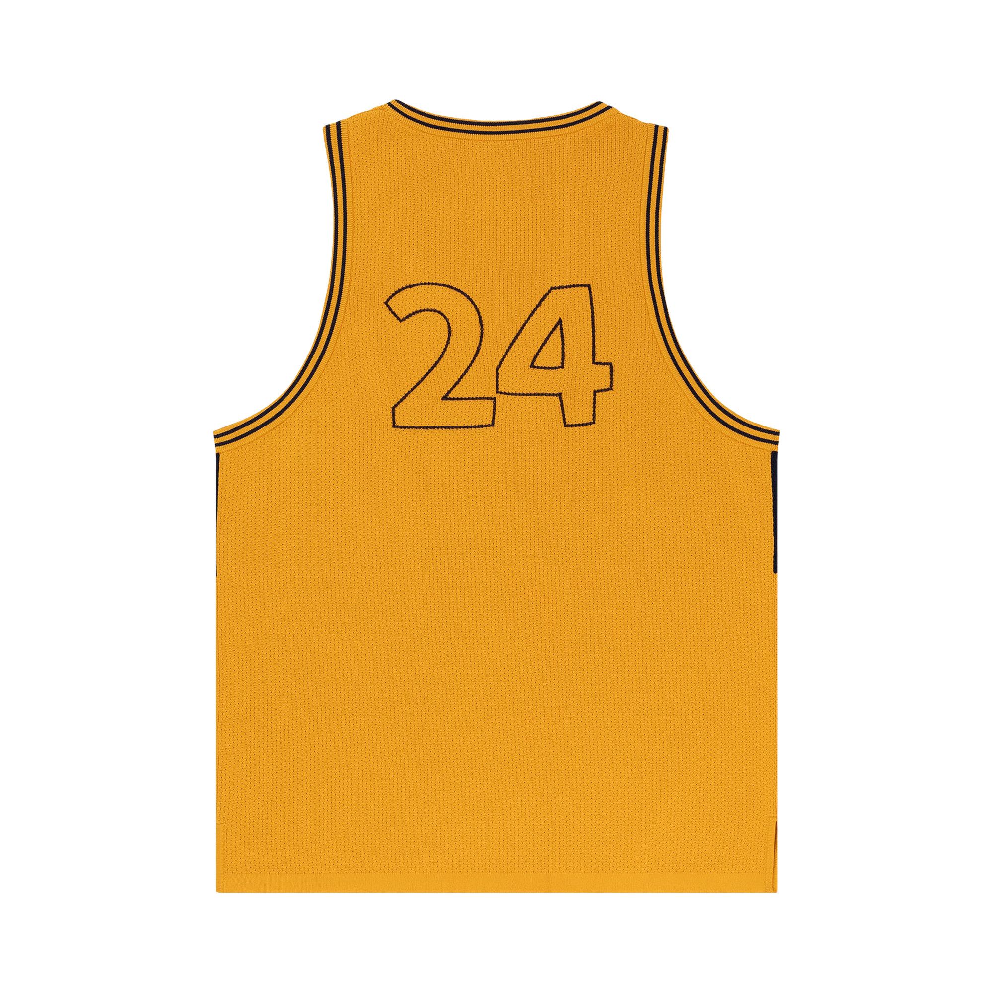 Buy Aimé Leon Dore Knit Basketball Jersey 'Yellow Buy Aimé Leon Dore Knit Basketball Jersey 'Yellow