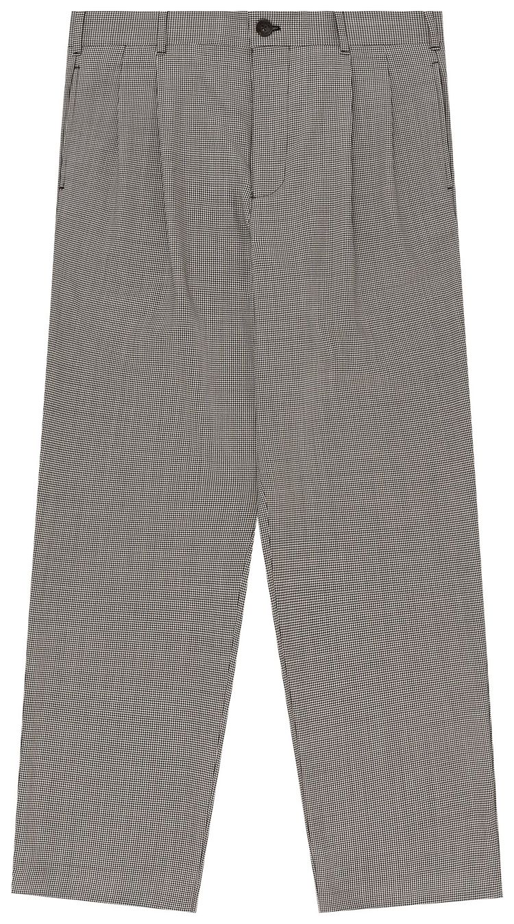 Aime Leon Dore Double Pleated Wool Trouser Houndstooth