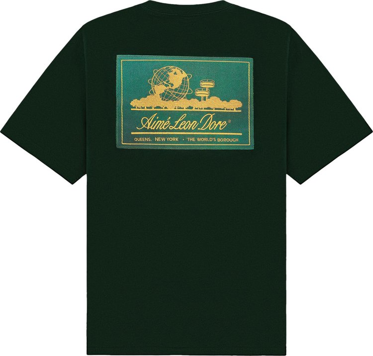 Aime Leon Dore Unisphere Label Tee Pine Grove