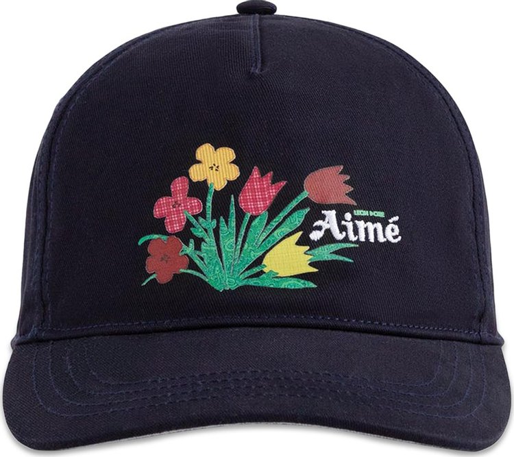 Aime Leon Dore Floral Chino Hat Navy Blazer