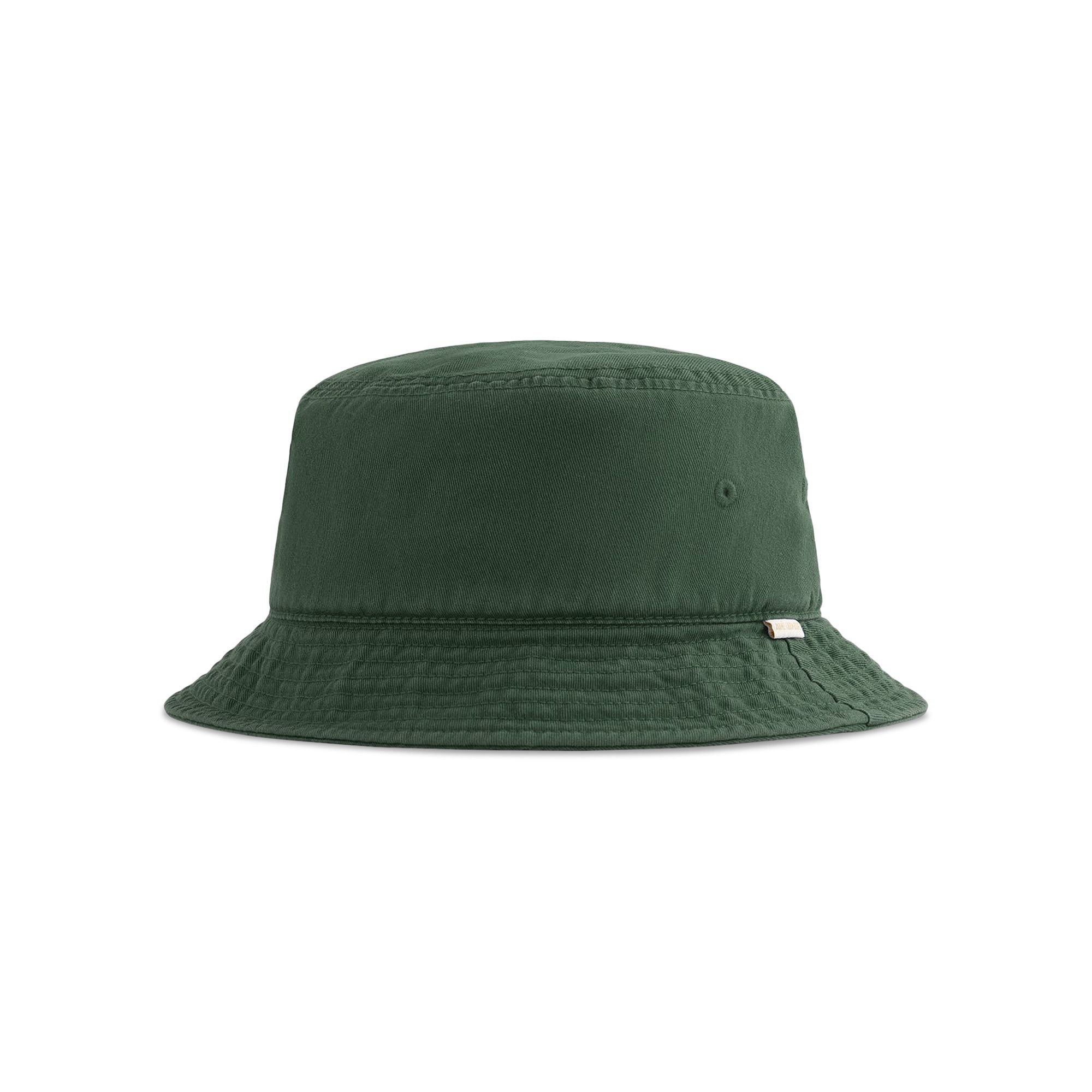 Buy Aimé Leon Dore Contrast Logo Bucket Hat 'Formal Green