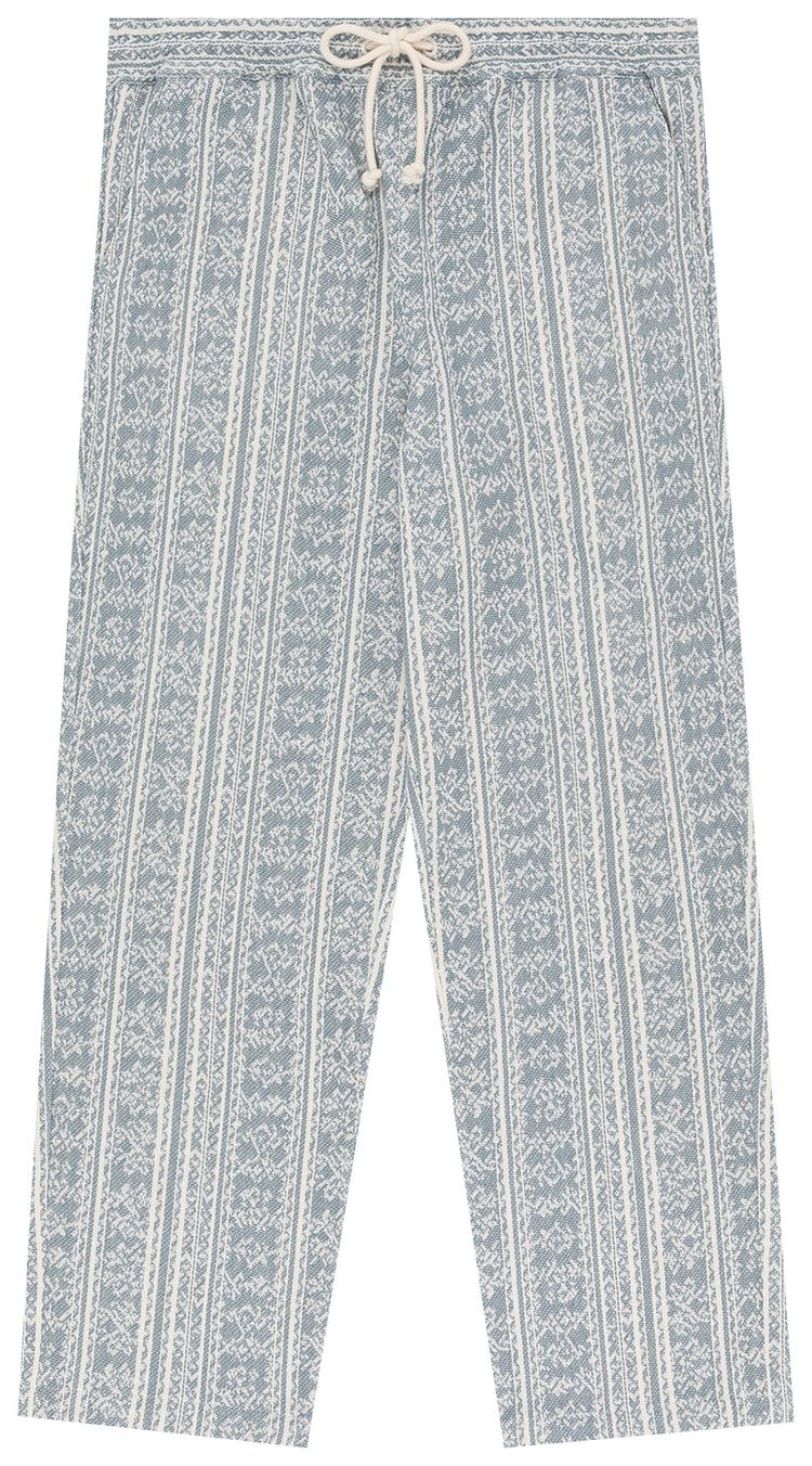 Aime Leon Dore Striped Drawstring Pant Blue