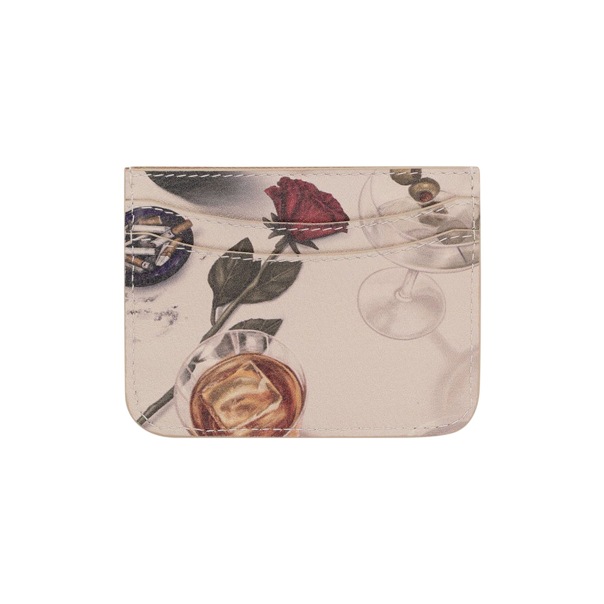 Buy Aimé Leon Dore Printed Leather Cardholder 'Dinner Scene