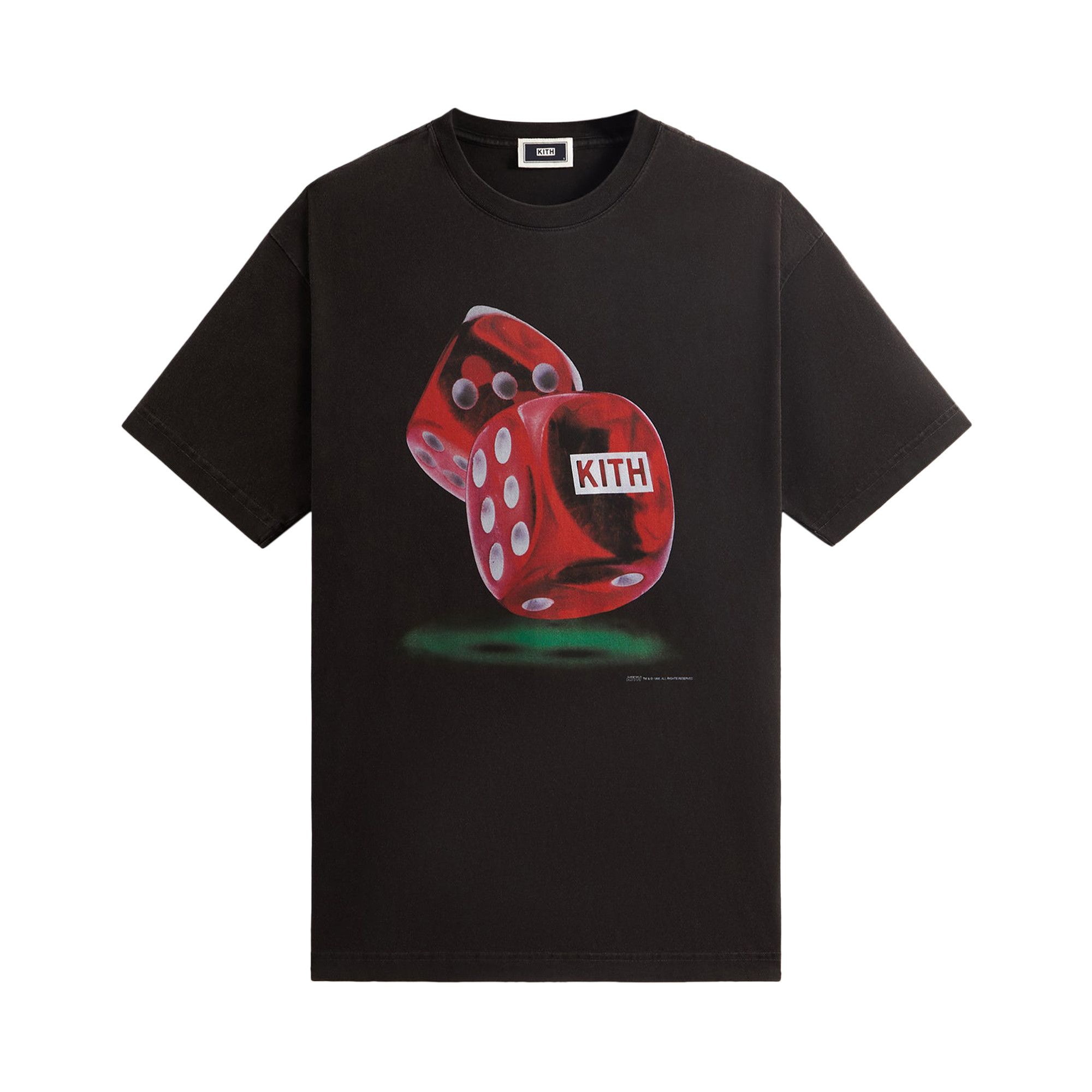 Buy Kith High Stakes Vintage Tee 'Black' - KHM031989 001 | GOAT MX