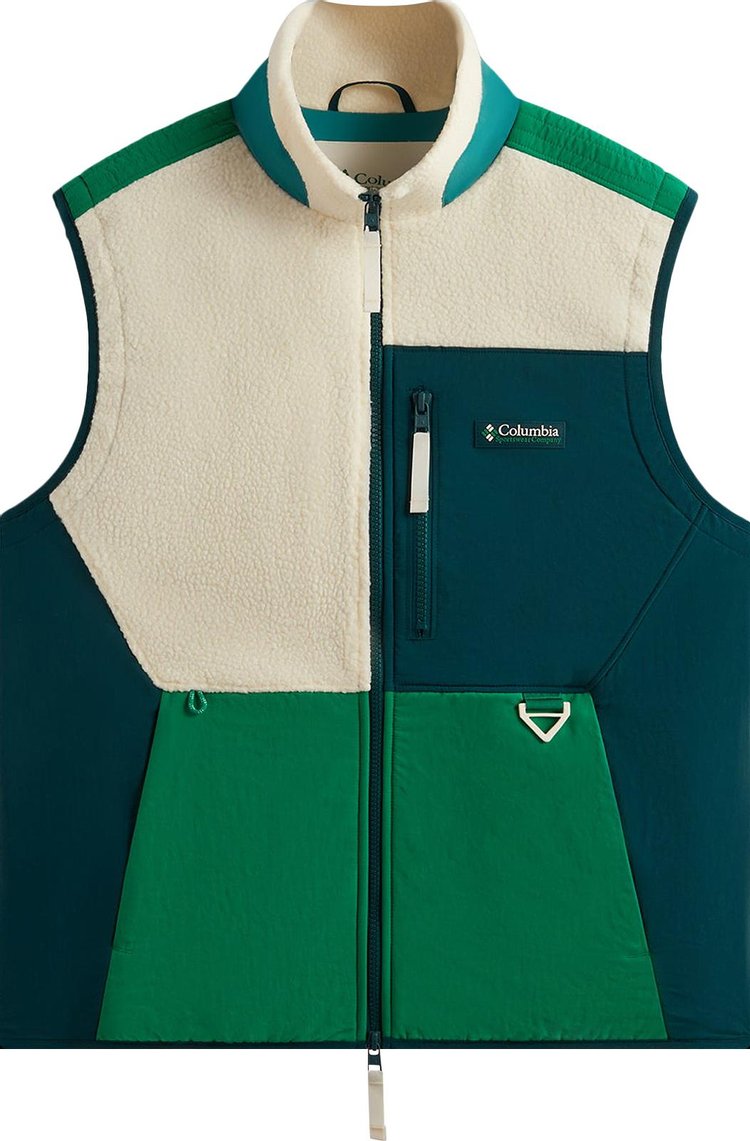 Kith For Columbia Sherpa Vest Bamboo Forest