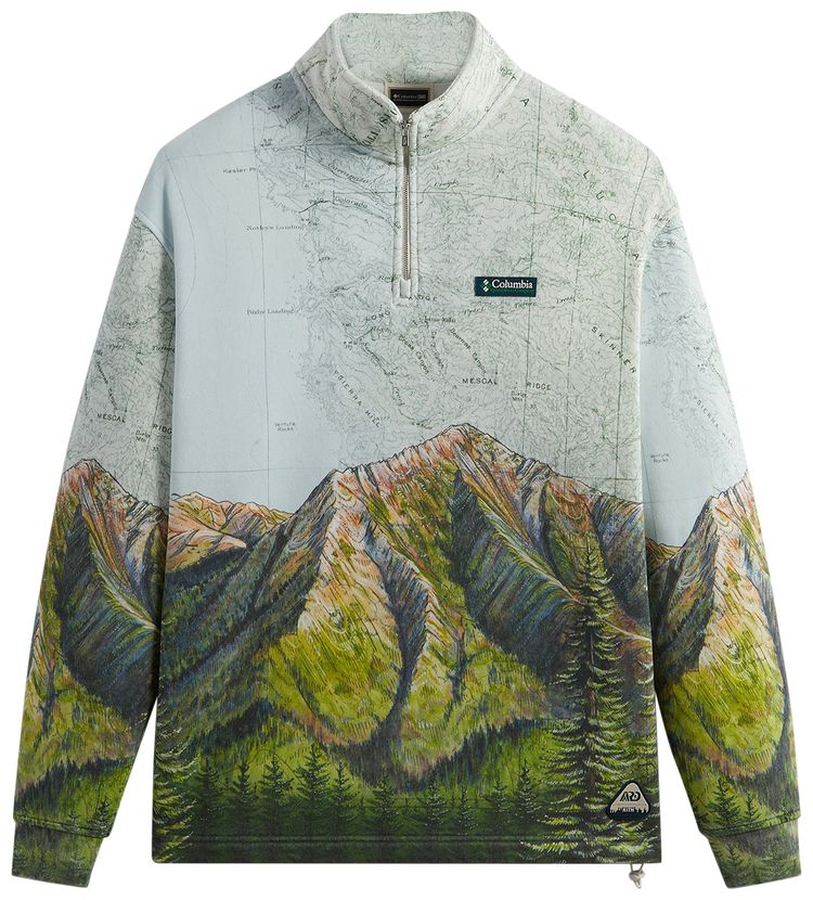 Kith For Columbia Big Sur Quarter Zip Arrival