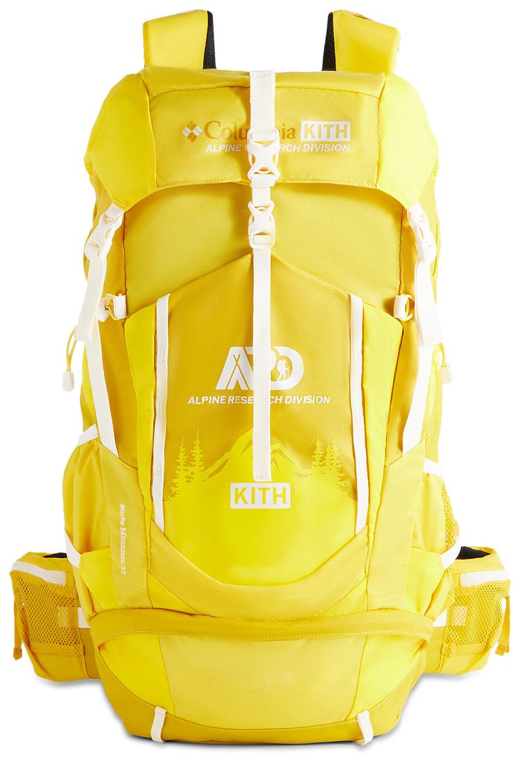 Buy Kith For Columbia 37L Backpack 'Bright Yellow' 2104241 706 GOAT