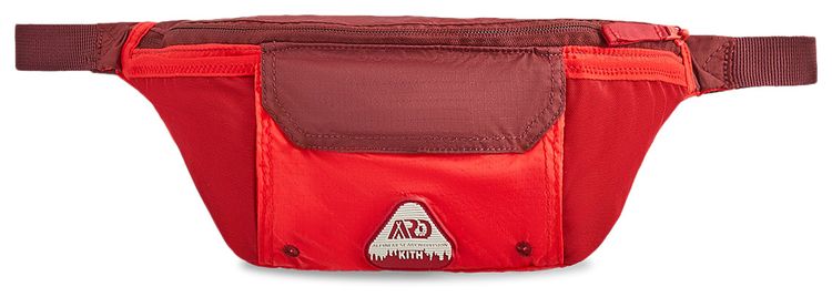 Kith For Columbia Hip Pack Bright Red