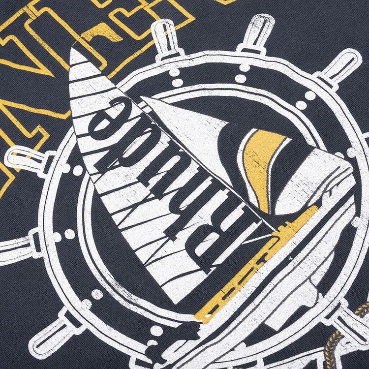 Rhude Geneve Catamaran Tee Vintage Black