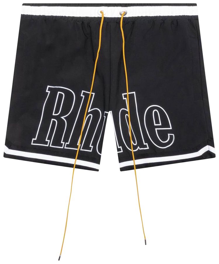 Rhude Basketball Swim Short Black