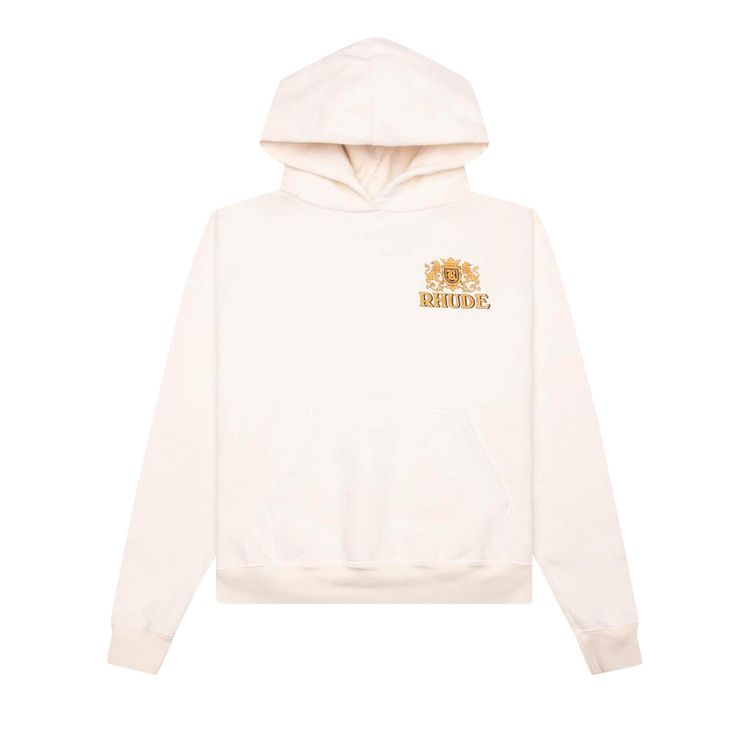 Rhude Cresta Cigar Hoodie Vintage White
