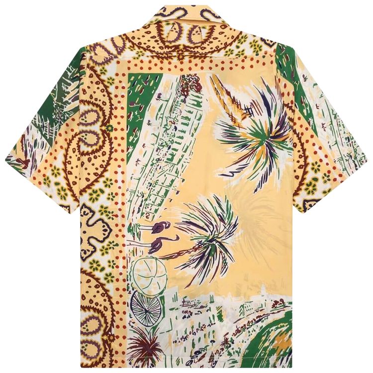 Rhude Palmina Silk Shirt Multicolor