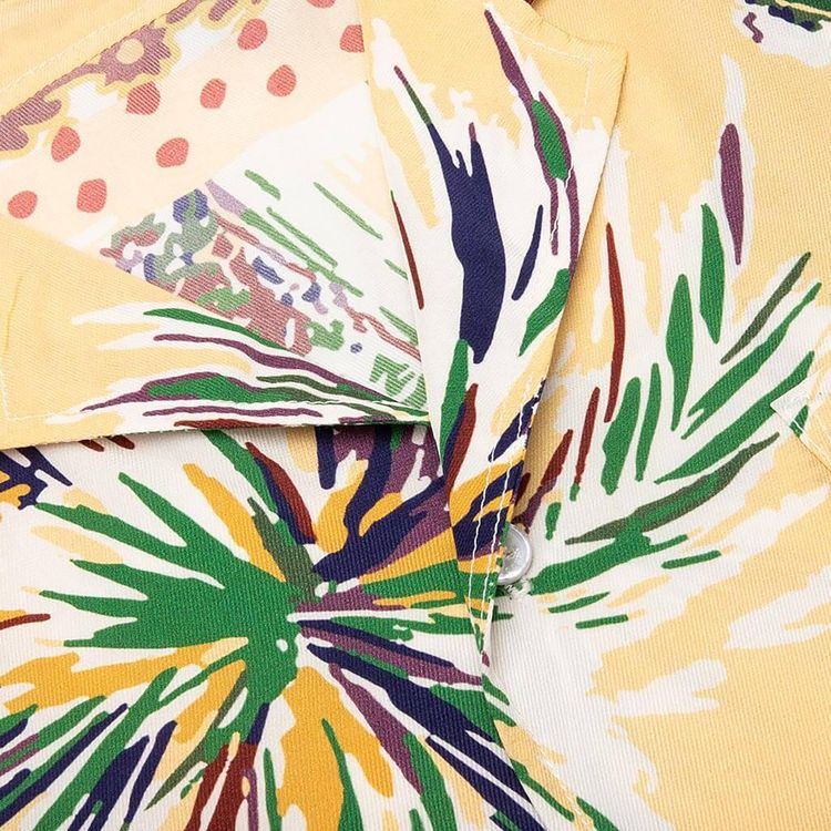 Rhude Palmina Silk Shirt Multicolor