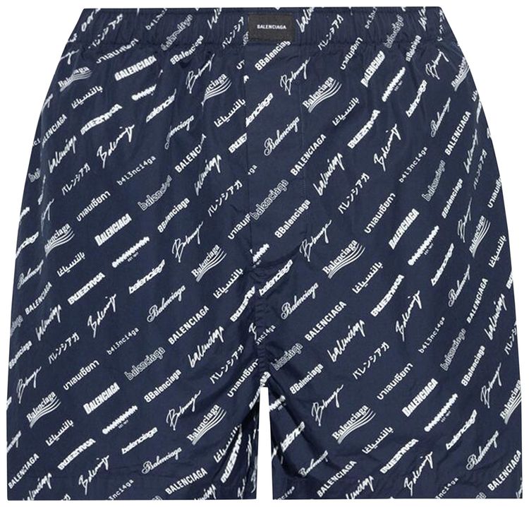 Balenciaga Shorts MarineDirty White