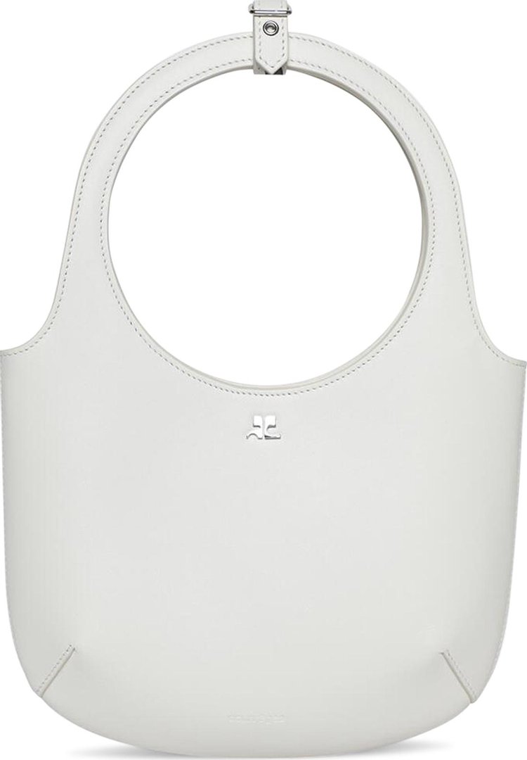 Courrèges Holy Leather Bag 'White'