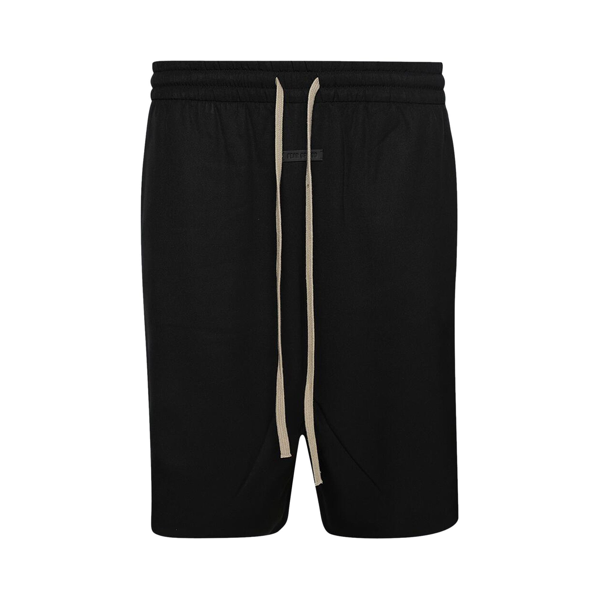 Buy Fear of God Double Layer Relaxed Short 'Black' - FG840 341SIW