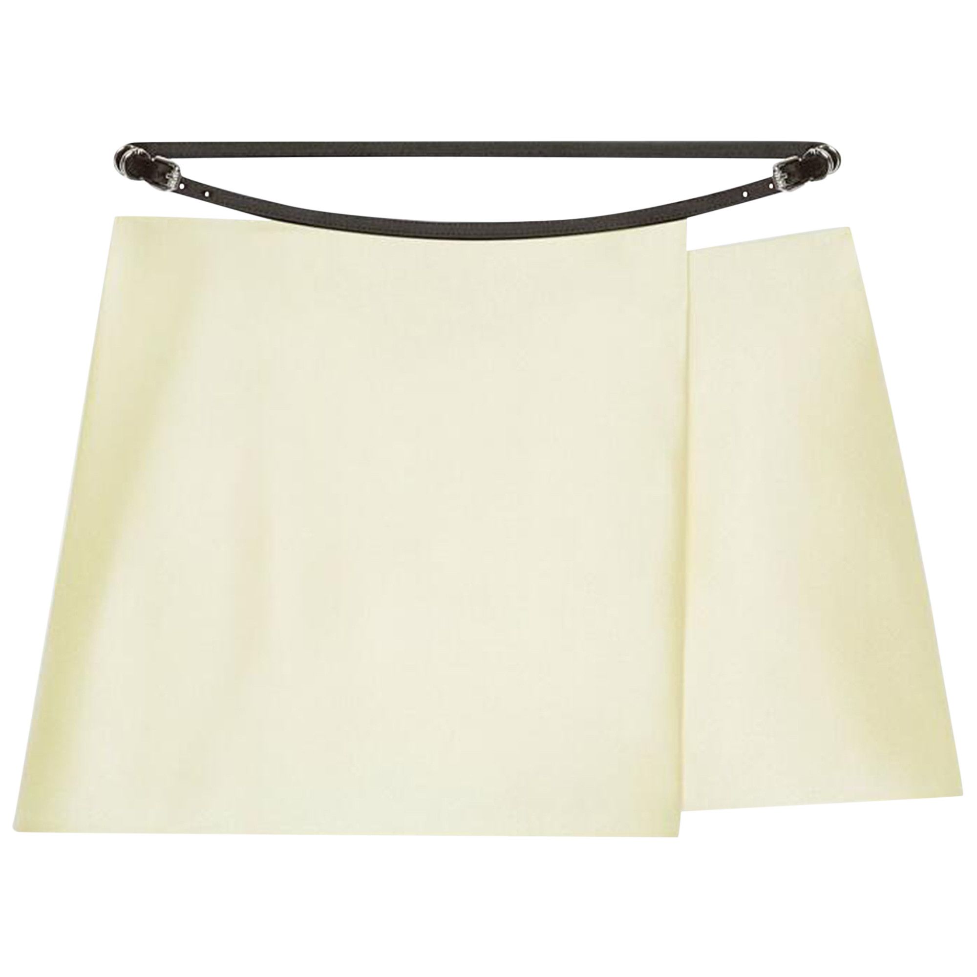 ミニスカート GIVENCHY SS24 VOYOU WRAP SKIRT (BW40UB5Y3P 001) Givenchy Clothing Mini Wrap Voyou Skirt - Black SS24 FR Size