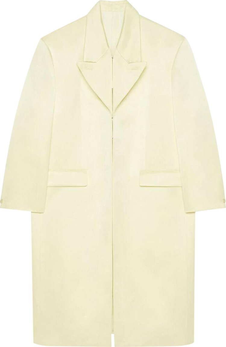 Givenchy Notched Lapel Coat 'Butter'