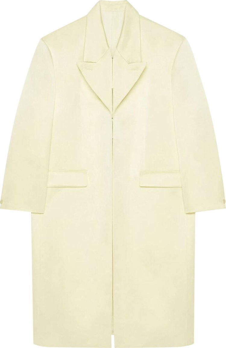 Givenchy Notched Lapel Coat Butter