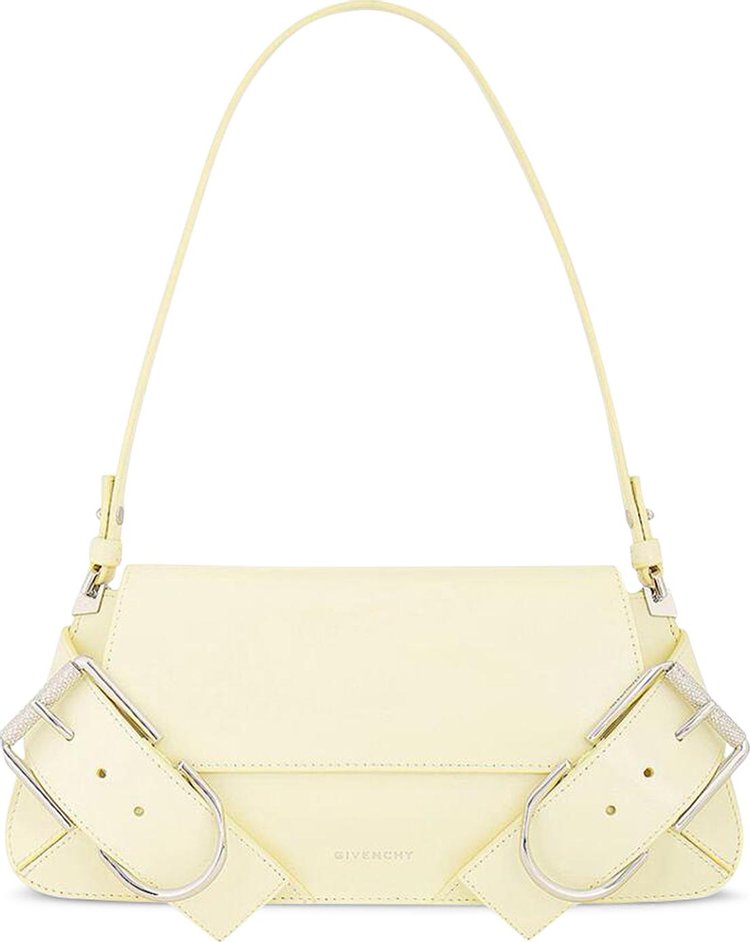 Givenchy Voyou Shoulder Flap Bag 'Soft Yellow'