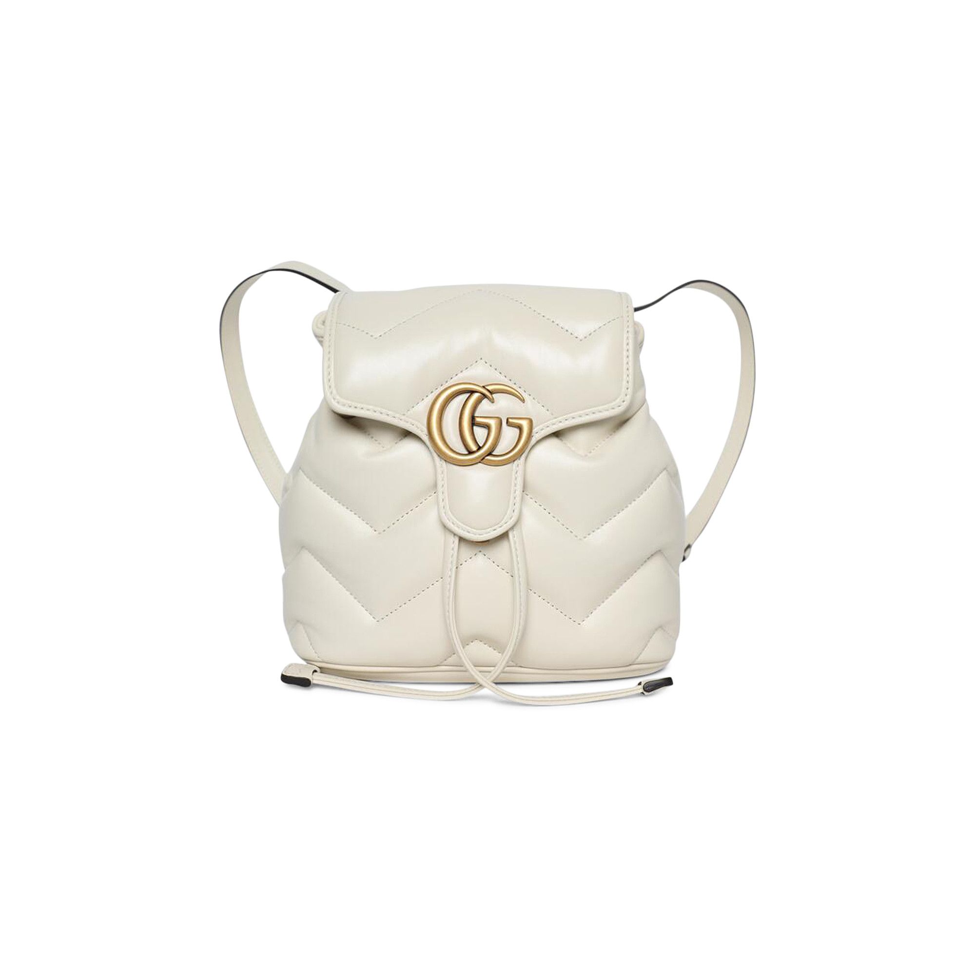 White gucci backpack on sale