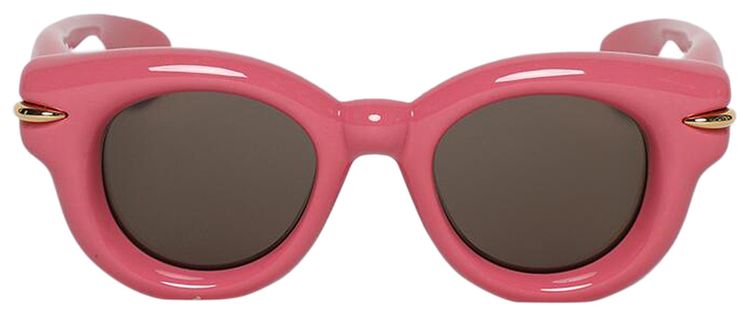 Loewe Inflated Sunglasses 'Shiny Pink/Brown'