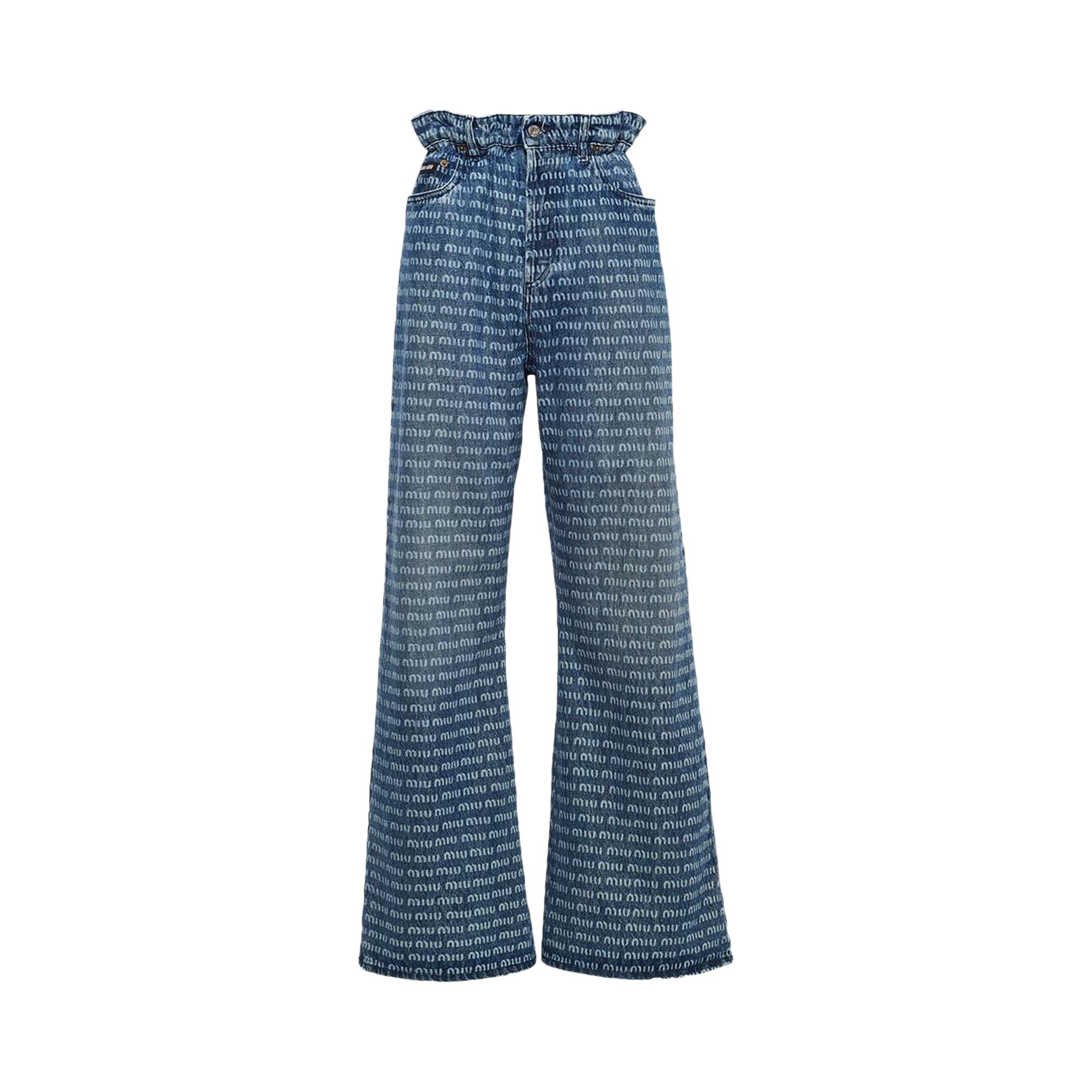 パンツ MiuMiu PANTS (MP1915SOOO15PW F0594) Pants And Shorts For Women | Miu Miu